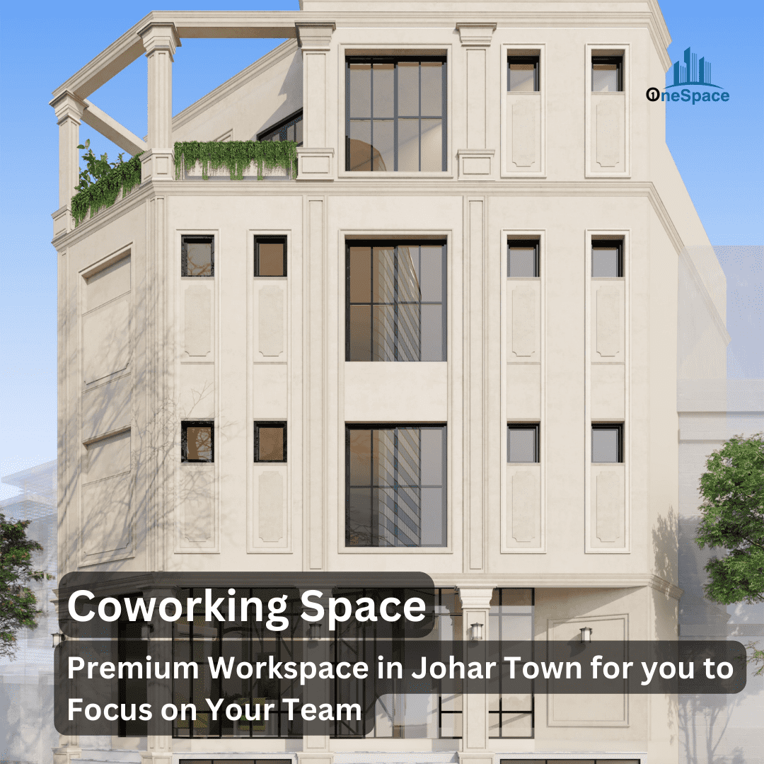 Beige and Black Spacious Office Workspace Instagram Post